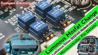 Luminous shine wave 800va inverter Drive problem repair || Dushyant electronics