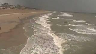 Scheveningen, Niederlande, Nordsee Strand - Aussicht Seebrücke 2011 -