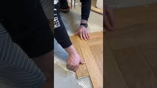 Natural Brushed Oak Engineered Flooring Installation