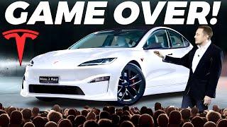 ⁠Elon Musk Reveals New Features & Updates On The 2025 Tesla Model 3!