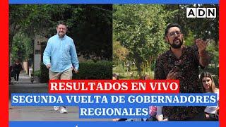 EN VIVO: Resultados de las Elecciones 2024 en Chile, segunda vuelta gobernadores