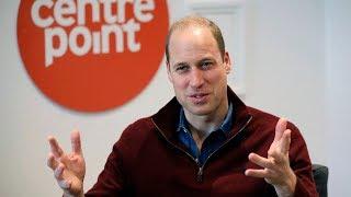 Prince William celebrates 50 years of Centrepoint, a youth homelessness charity