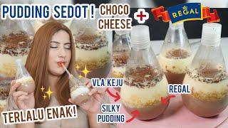 COOKING WITH TASYI : EP 31 - RAHASIA PUDING SEDOT BOTOL REGAL COKLAT / PUDOT RESEP TERENAK #ASMR