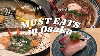 MUST-EAT Food in Japan! My Osaka 2024 Summer Favourites | 4K Food Tour