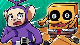 EVIL SPONGEBOB CLONE COMING FOR ME! | Tinky Winky Plays: Spongebob Evil Clone