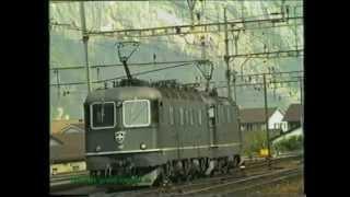 SBB Ae 6/6, Erstfeld 1990, TOP-Video Teil 1/3