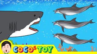 [26min] Time travel of the lonely Megalodon .etc binge viewingㅣanimation for childrenㅣCoCosToy