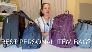 My Favorite Personal Item Bags