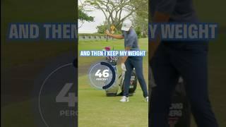 Ludvig Åberg's MAIN Golf Swing Thought!️‍️️ #shorts #golf  #golfswing