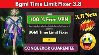 How to Fix 6 Hours Limit in Bgmi | Bgmi 6 Hours Limit Solution 3.8 | Fix 6 Hour Limit in Bgmi 3.8