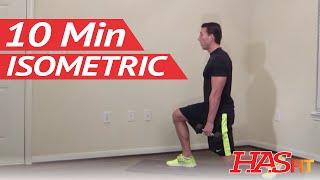 10 Minute Isometric Workout - HASfit Isometric Training Exercises - Isometrics Exercise