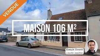 EXCLU vendue ! Maison 106 m² Cellettes