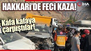 Hakkari Çukurca Karayolu'nda Trafik Kazası: 7 Yaralı