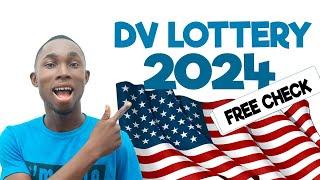 How to check 2023 and 2024 Dv lottery status | FREE Check