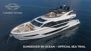 Sunseeker 90 Ocean - Official Sea Trial