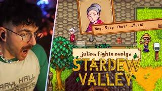 julien picks a fight with the oldest villager // stardew valley pt. 2