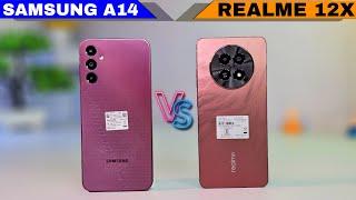 Samsung Galaxy A14 5G Vs Realme 12x 5G Unboxing & Comparison