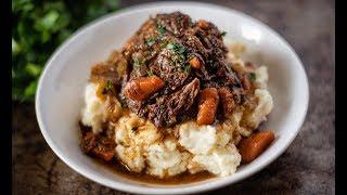 THE BEST PRESSURE COOKER POT ROAST RECIPE | FORK TENDER ROAST!