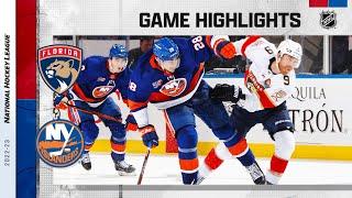 Panthers @ Islanders 10/13 | NHL Highlights 2022