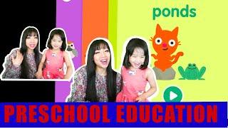 Sago MINI School PONDS | Learn and play with Ella and Mommy | Fun kids learning | Learn through play
