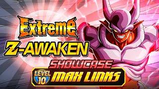 HE'S UNTOUCHABLE! INSANE DEFENSE! EZA LR PHY JANEMBA RAINBOW MAX LINKS SHOWCASE! [Dokkan Battle]