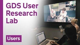 The GDS User Research lab