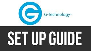 G-Technology G-Drive How To Install / Set Up External Hard Drive on Mac | Manual | Setup Guide