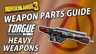 Borderlands 3 Weapon Parts Guide | Torgue Heavy Weapons