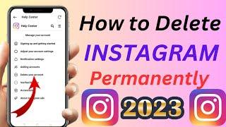 How to Delete Instagram Account Permanently Without Password 2023 | Android & iPhone |