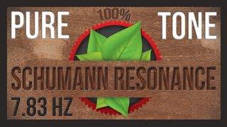 7.83 Hz PURE TONE - Schumann Resonance Brain Tuner - HD - ASMR