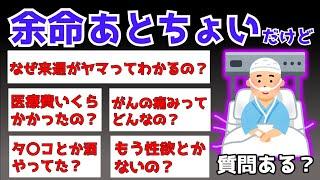 【2ch面白スレ】余命あとちょいだけど質問ある？【ゆっくり解説】
