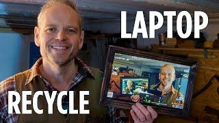 Video-Monitor aus altem Laptop/Notebook basteln | Recycle Projekt [DIY]