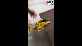 How to operate lock handle type vertical plate clamp