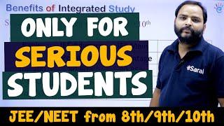How to Prepare for IIT JEE / NEET from Class 8/9/10th ? Benefits & Drawbacks | eSaral