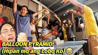 STRESS RELIEVER!  PALARO BALLOON PYRAMID (Hipan mo ang Lobo Ko) 