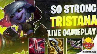 Tristana Is SO STRONG! - Wild Rift HellsDevil Plus Gameplay
