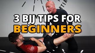 3 BJJ Tips For Beginners