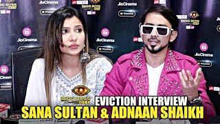 Sana Sultan And Adnan Eviction Interview || BIGG BOSS OTT SEASON 3