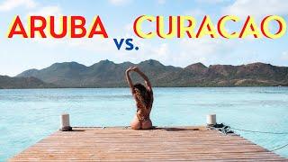ARUBA vs CURACAO! Which one is BETTER? We lived abroad for 6 months each in both countries.