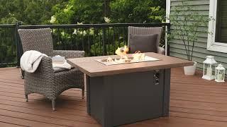 The Outdoor GreatRoom Company Fire Pit Tables