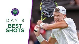 Rune, Fritz and a Musetti trio | Best Shots | Day Eight | Wimbledon 2024