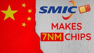 How SMIC makes 7nm CHIPS without using ASML's EUV Machines?