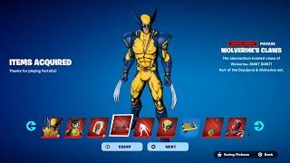 How To Get Wolverine's Claws Pickaxe NOW FREE In Fortnite (Unlocked Wolverine's Claws)