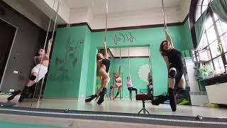 Пол экзотик дэнс. Pole exotic dance. Новички