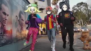 Me and the Homies walking down Castelia City