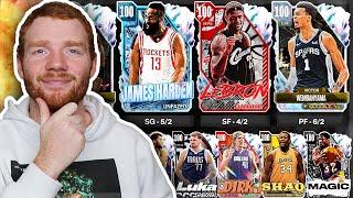 I Built an ENTIRE 100 Overall Lineup in MyTeam!