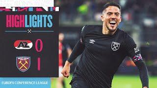 AZ Alkmaar 0-1 West Ham | Hammers Reach European Final | UEFA Europa Conference League Highlights