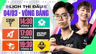 SGP vs MDH | XT vs B2F | FL vs HEV - ĐẤU TRƯỜNG DANH VỌNG MÙA XUÂN 2023 - VÒNG BẢNG 04/03