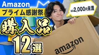 【総額3万円分を開封】ほぼ2,000円未満！Amazon プライム感謝祭 購入品12選！【便利グッズ/ガジェット】