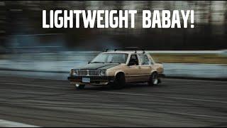 120KM/H entries in the 300whp VOLVO 740 SUPERLEGGERA + V8 VOLVO 780 BERTONE DRIFTING!!